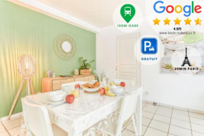 Appart'Hotel Versailles Saint Cyr l'Ecole - Gare SNCF à 100m et parking privé
